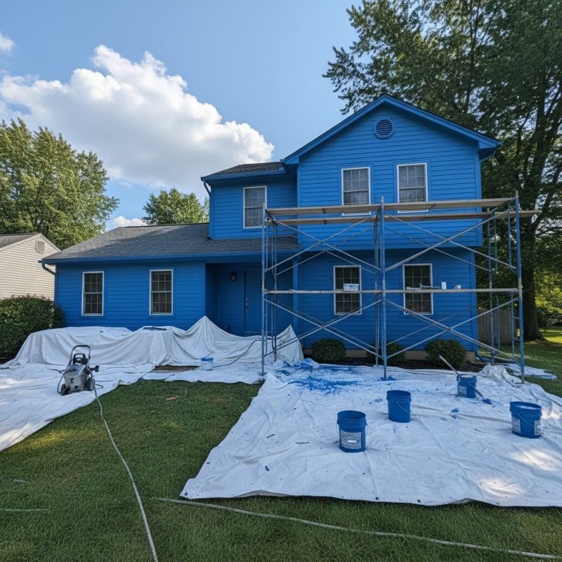 Aluminum Siding Painting in Longmont, CO