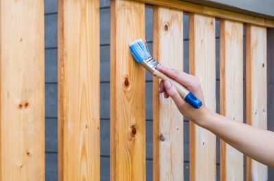 Cedar Fence Staining in Waco, TX