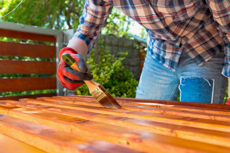 Deck Rail Staining in Waco, TX