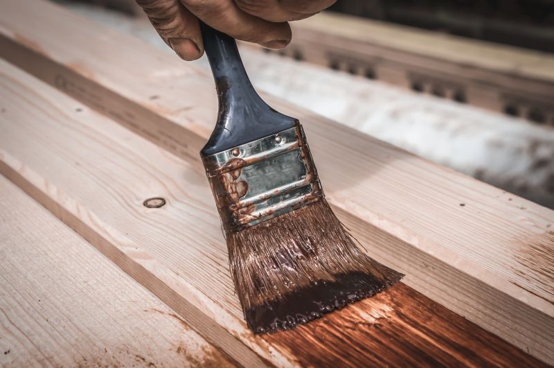 Deck Rail Staining in Waco, TX