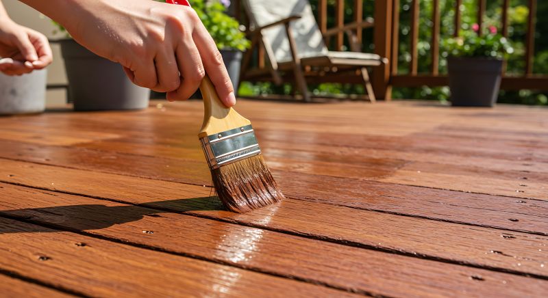 Deck Staining in Waco, TX