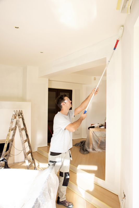 Entertainment Center Painting in Waco, TX