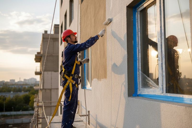 Fascia Painting in Arvada, CO