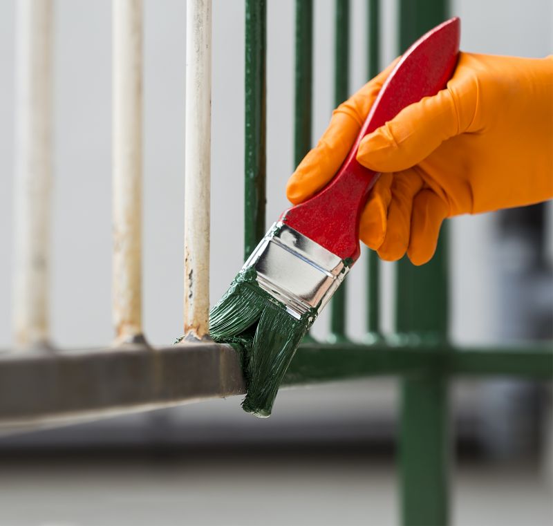 Metal Railing Painting in Waco, TX