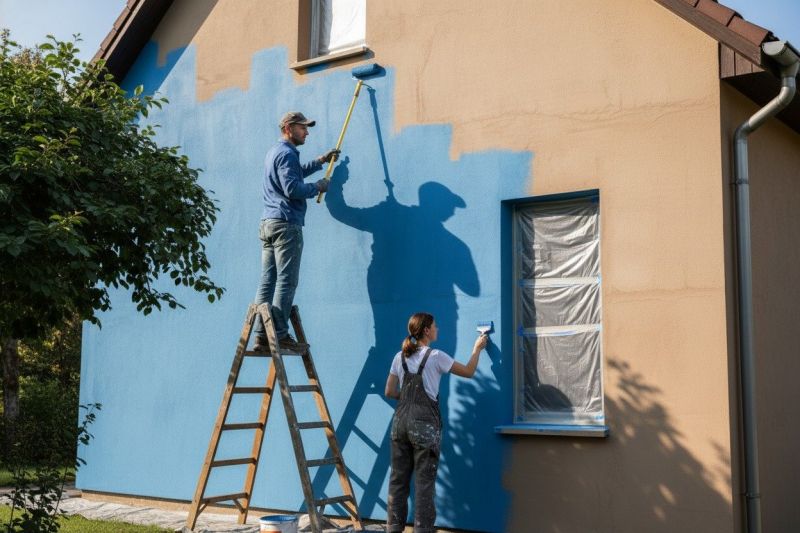 Outdoor Home Painting in Alpharetta, GA