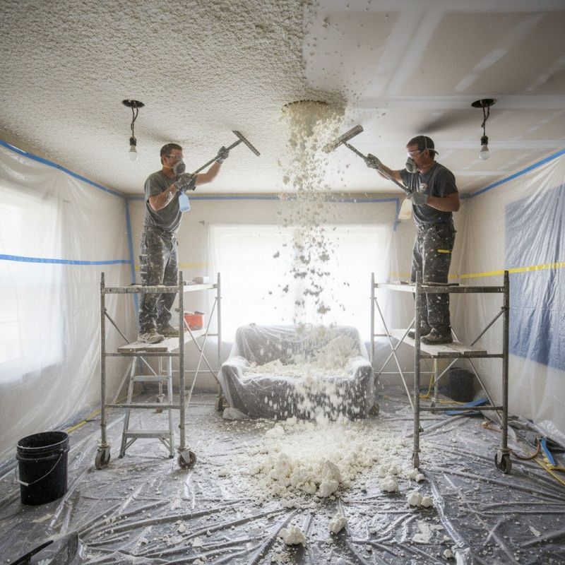 Popcorn Ceiling Renovation in Waco, TX