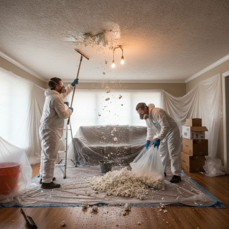 Popcorn Ceiling Stripping in Waco, TX