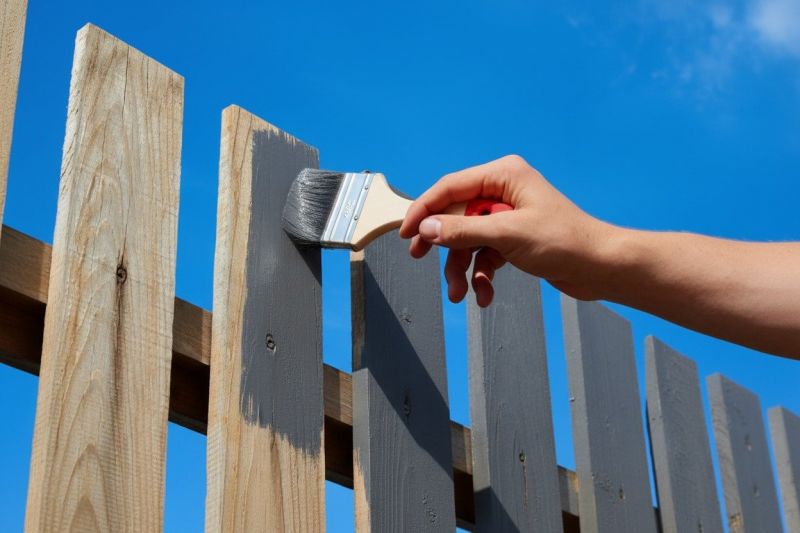 Residential Fence Painting in Waco, TX