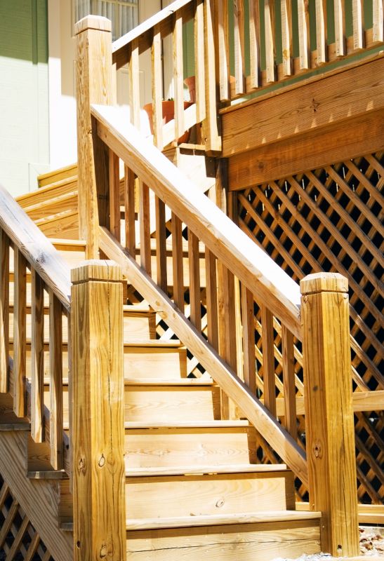 Exterior Staircase Painting in Longmont, CO