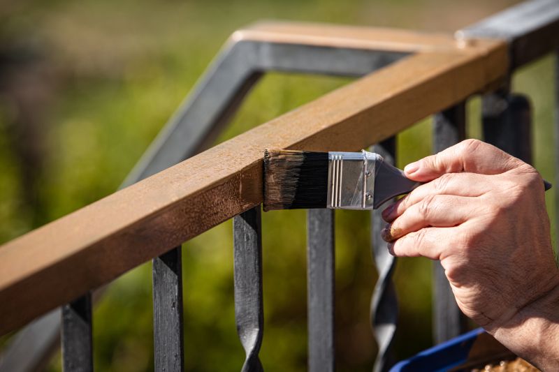 Interior Railing Painting in Waco, TX