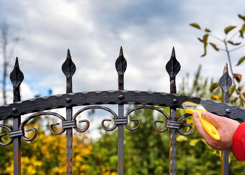 Iron Railing Painting in Waco, TX
